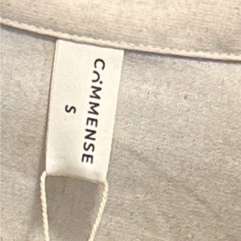 Cream Textured Commense Set with Tags